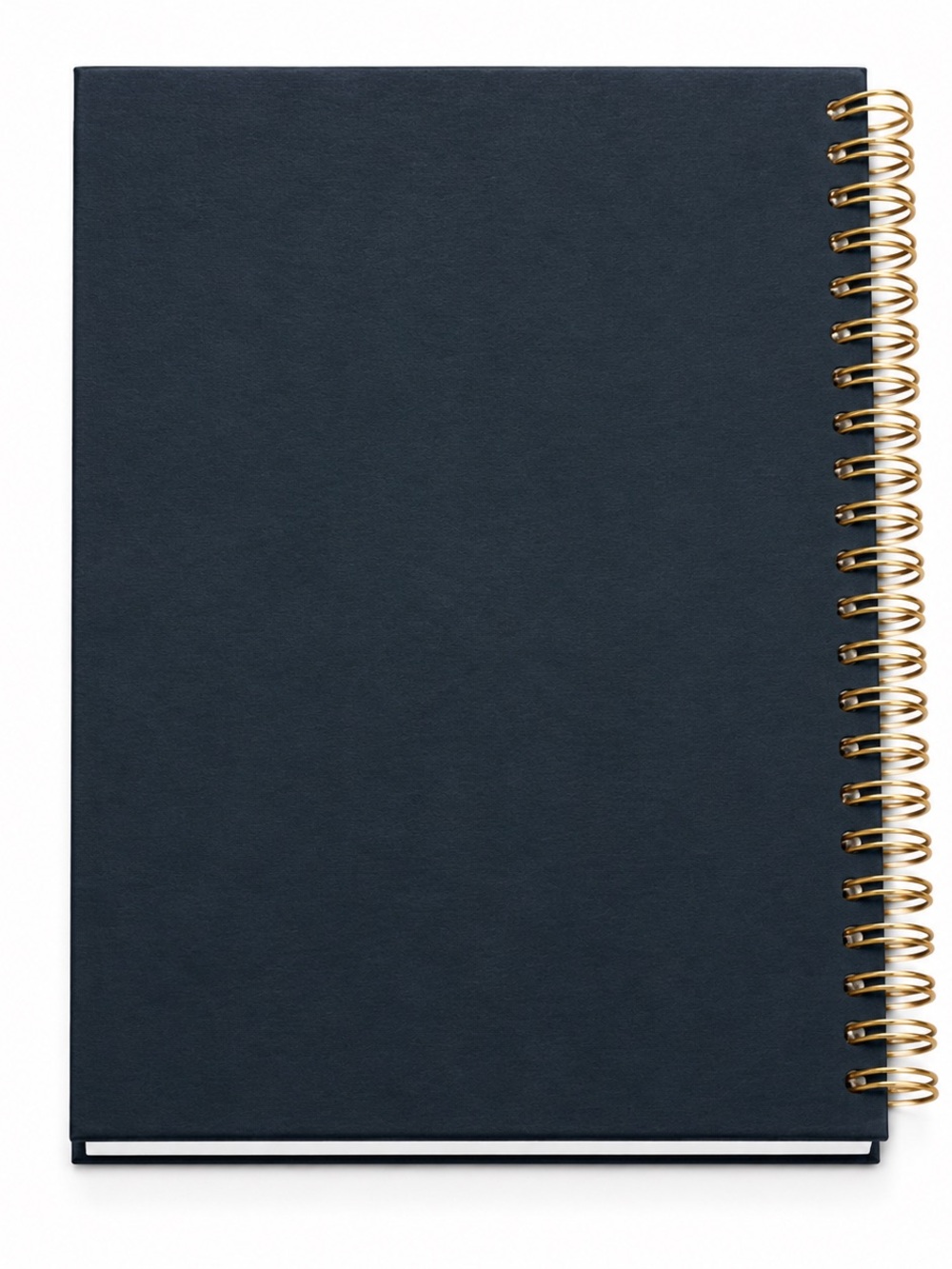 Hardcover Spiral Notebook “The Only Way To Do Great Work Is To Love What You Do” - Picture 3 of 3